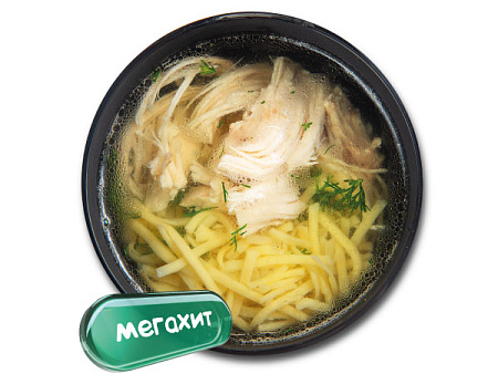 Суп лапша домашняя