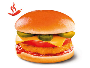 Чизбургер с халапеньо