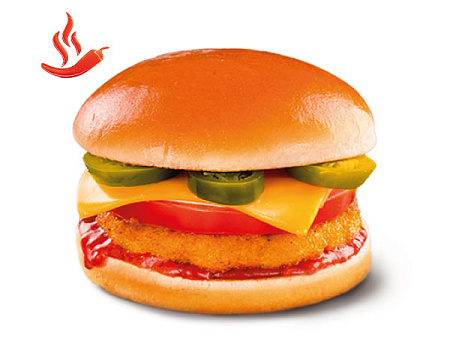 Чизбургер с халапеньо